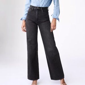 Denim Forum The Coco High Rise Wide Leg 33L